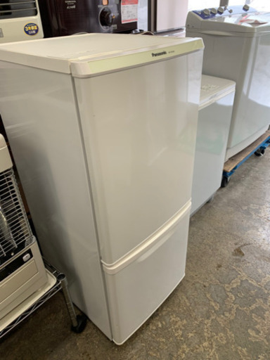 パナソニック 冷蔵庫 138L  2ドア 耐熱性能天板 ボトムフリーザ ホワイト NR-TB146W 
