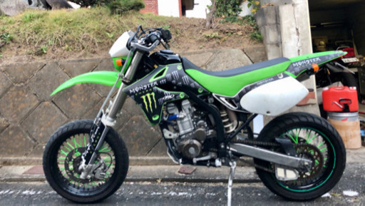 KLX.KDXをモタードに！Dトラッカーホイール！ホイールのみ
