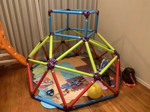 子どもの遊具に！室内屋外兼用ジャングルジム