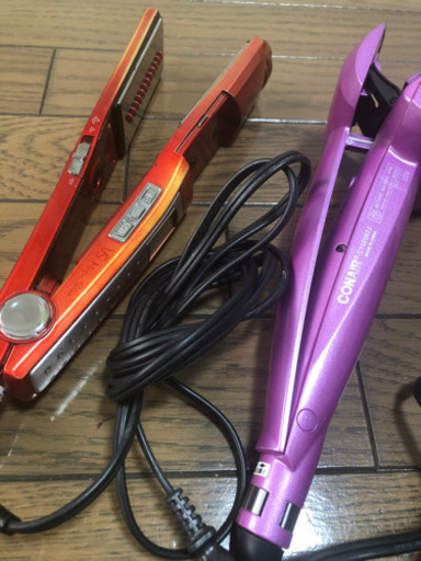 VSヘアアイロン、コンエアーオートカール