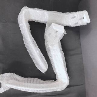 C3【未使用】Hbada オフィスチェア デスクチェア 約120度ロッキング コンパクトファブリック 360度回転 ベースカバーはベースに取り付け済の画像