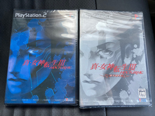 ★激レア　新品未開封　真 女神転生3 ノクターン　真　女神転生3 ノクターン　マニアクス　2本セット　シュリンク付★