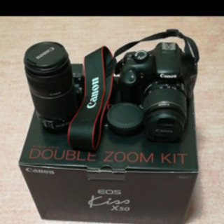 Canon EOS KISS X50 Wズームキット BK