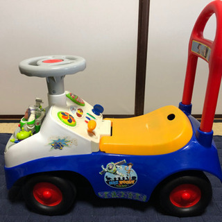 屋内使用のみ　幼児　乗用玩具　手押し車　トイストーリーの画像