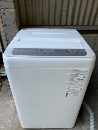 【送料無料】2019年製★Panasonic★洗濯機★6.0kg★NA-F60B13★パナソニック