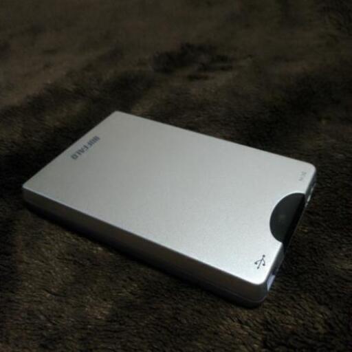 2台セット ポータブル ハードディスク HD-P40U2/UCとHD-P40U2