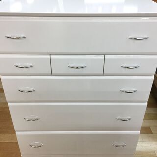 チェスト　ハイタイプ　ホワイト【トレファク岸和田店】