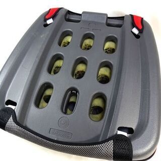 ◆株式会社カーメイト■AJ270 ジュニアシート 赤 チャイルドシート エールべべ 自動車 車 子供 イスの画像