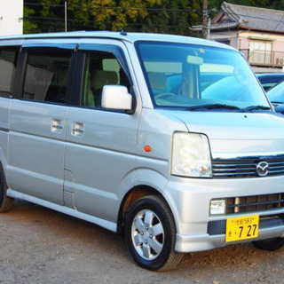 H18年スクラムワゴンＰＺターボ車検つき電動ドアＣＤ998