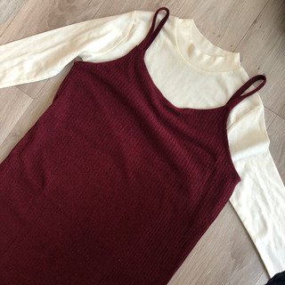 【未使用】ロングワンピース　ハニーズの画像