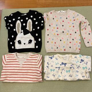 子供服(冬物)・女の子  まとめ売り(サイズ90cm～100cm)の画像