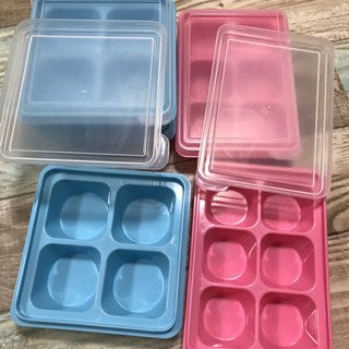 お弁当 離乳食 作り置き用 製氷皿 おかずタッパーの画像