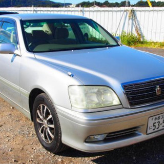 H14年クラウンロイヤルサルーン車検付電動シートETC社外AW473