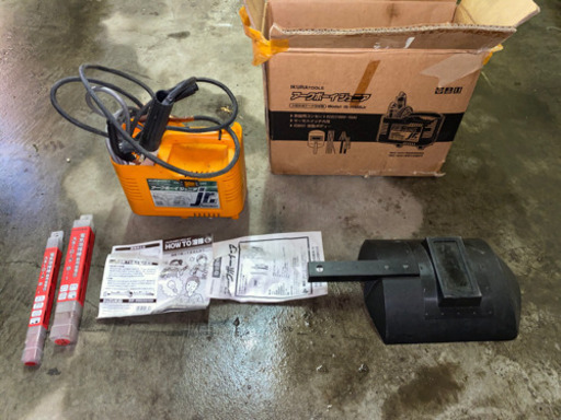 家庭用アーク溶接機　溶接棒おまけでつけます。