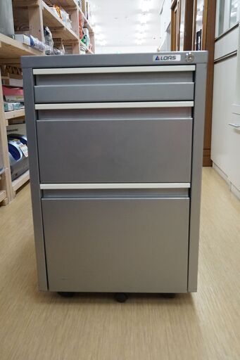 キャビネット☆オフィス向け☆ナカバヤシ製 LOAS☆RWX-F510☆キャスター付き☆鍵なし