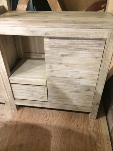 美品 unico キッチンカウンター MANOA W900