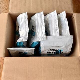 【マイプロテイン】impactホエイプロテイン2.5kg5点+おまけ【未開封】