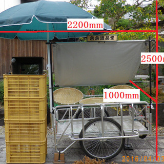 行商用リヤカー 下見歓迎の画像