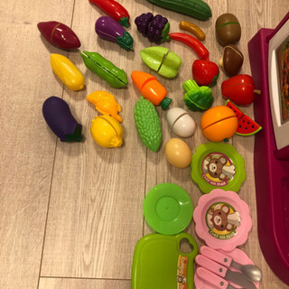 ままごとキッチンセットの画像