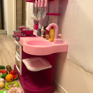 ままごとキッチンセットの画像