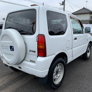 乗り出し17.8万！スズキ　ジムニー！車検令和5年1月まで！4WD！ターボ！パワーウィンドウ！キーレス！下取り、配送可能！の画像