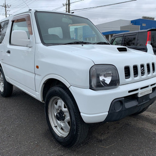 乗り出し17.8万！スズキ　ジムニー！車検令和5年1月まで！4WD！ターボ！パワーウィンドウ！キーレス！下取り、配送可能！の画像