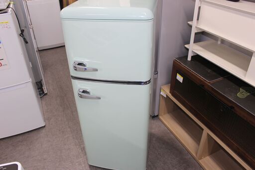 美品！レトロ冷凍冷蔵庫 (PRR-122D-LG)20年製 114L★大幅値下げ★大田区・品川区、配送・設置無料！