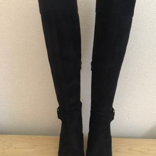 新品 EGOIST エゴイスト スエード ニーハイブーツ ロングブーツ