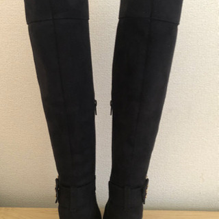 新品 EGOIST エゴイスト スエード ニーハイブーツ ロングブーツの画像