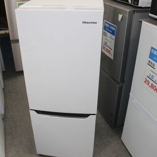 冷蔵庫 2019年製 設置無料！Hisense 150L 冷蔵庫 2019年製 設置無料！Hisense 150L 配送可】19年式 単身