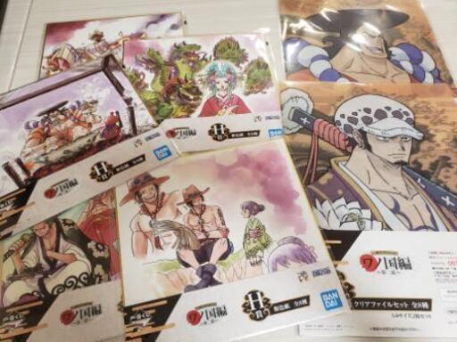 ▶ONEPIECE ファイル 和色紙 セット