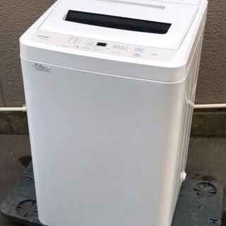 ㊷【6ヶ月保証付】20年製 maxzen 7kg 全自動洗濯機 JW70WP01【PayPay使えます】の画像
