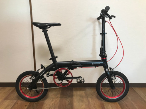 GIC RENAULT ルノー ULTRA LIGHT7 14inc 折畳みミニベロ輪行袋付き