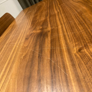 値下！【定価30,000円強】ダイニング　テーブル　ウォールナット　ニトリ　現行販売品の画像