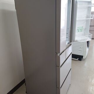 引取場所 南観音 N 301-293　美品　 Panasonic　ノンフロン冷凍冷蔵庫　NR-SPF455X-N　2020年製の画像