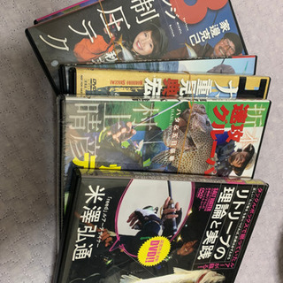 釣り雑誌付録DVD ６枚