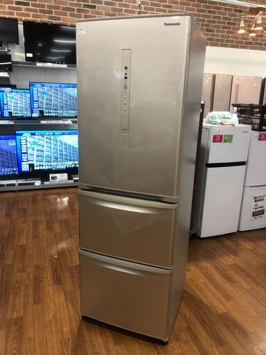 Panasonic　NR-C370C　3ドア冷蔵庫入荷