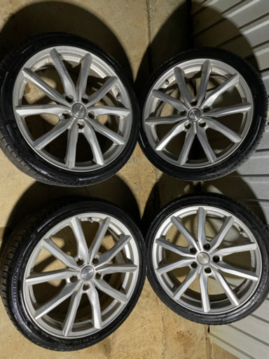 18インチ　アルミ　ホイール　タイヤ　4本セット