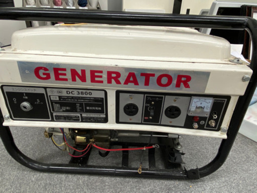 【発電機】動作確認できないため、ジャンク品