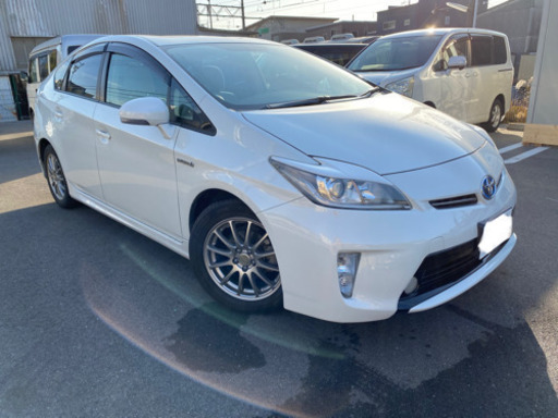 プリウス30後期！ローダウン&ホイール！シンプルカスタム！アイライン