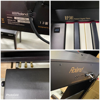 ローランド　電子ピアノ　　RP301-RW 2013年製 Roland/電子ピアノ/RP301 ☆ステレオヘッドフォン RH-25付属 -DJ