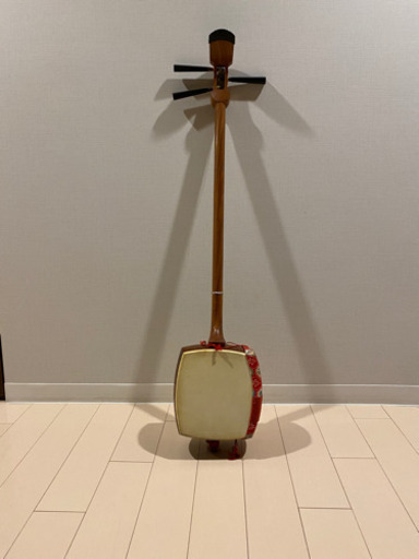 中古　三味線　細棹　