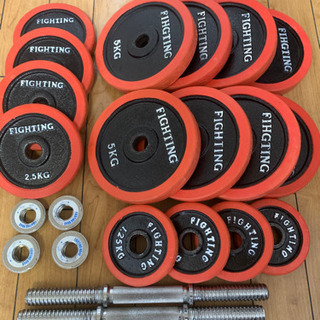 ダンベル60kgセット　片手30kg
