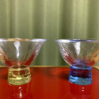 おちょこ2個セット　日本酒　冷酒　ペア盃　ぐい飲み
