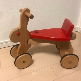 コイデ ラビット 子ども 乗用玩具 室内乗り物 うさぎ 木製乗り...