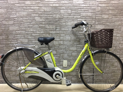 東京23区配達無料　新基準 Panasonic パナソニック ビビDX 8Ah リチウム 電動自転車☆中古☆パナ ■26インチ■