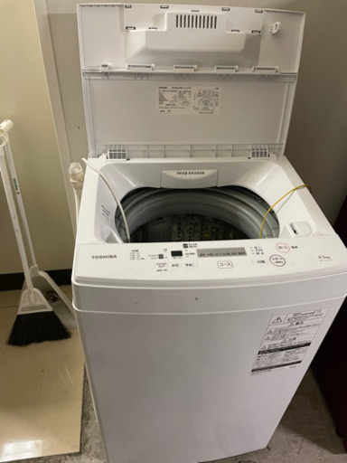 2019年製　TOSHIBA  AW-45M7　洗濯機