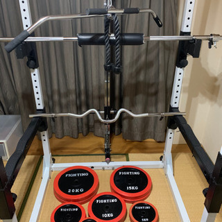 パワーラック　プレート130kg  その他セット