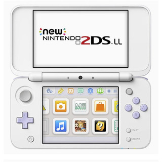【ありがとうございました❗】Newニンテンドー2DS LL本体  【ホワイト×ラベンダー】新品未使用品の画像