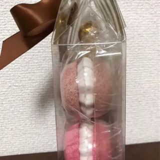 マカロン&シャンパン風　入浴剤&バスジェルセットの画像